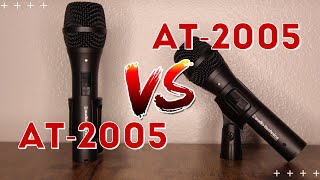 AT2005 XLR vs AT2005 USB Versus Series [upl. by Ggerc]