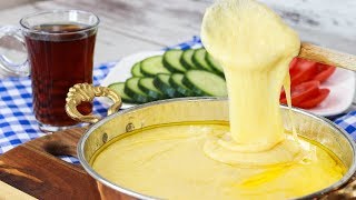 Muhlama  Kuymak  Türkisches Käsefondue  Türkisches Frühstück Mihlama [upl. by Floro760]