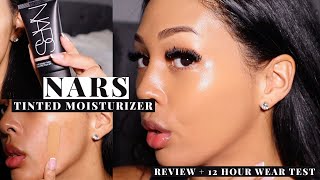 NARS TINTED MOISTURIZER  Honest Review  12 hour Wear Test [upl. by Janyte]