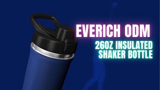 Everich ODM 26oz Insulated Shaker Bottle for Wholesale [upl. by Tnecnev160]