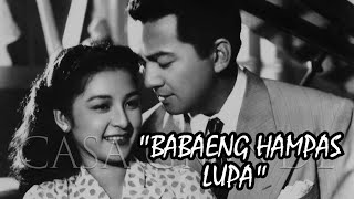 quotBABAENG HAMPAS LUPAquot 1952  NIDA BLANCA  ROGELIO DELA ROSA [upl. by Gambell]