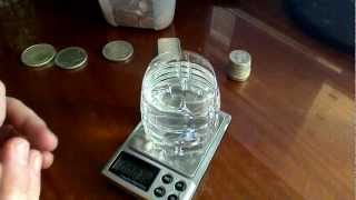 Testing Silver  weight scales magnets amp specific gravity [upl. by Rebmik]