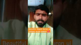 Surah Yaseen Beautiful Voice tilawat quran Recitation 🥰❤️ quran qurantilawathearttouchingvoice [upl. by Eelsnia]