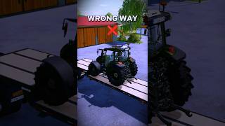 WRONG ❌️ VS ✅️ RIGHT  FS22 🚜 farming farmingsimulator22 fy fyp shorts [upl. by Acinomal]