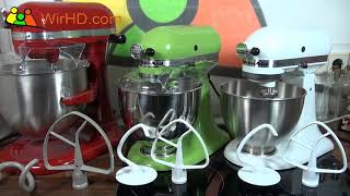 KitchenAid Artisan  Classic und Heavy Duty Vergleich Unboxing Review [upl. by Kaleena]