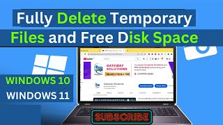 Cleanup your Computer  fully delete temporary files and free disk space  Auto Temp File Cleaner [upl. by Eivad]