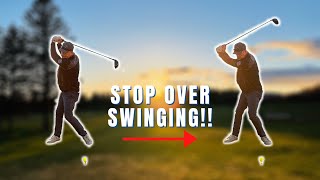 STOP OVER SWING and OVER THE TOP WITH DRIVER🚀🚀 [upl. by Pammi]