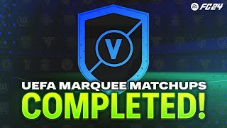 UEFA Marquee Matchups SBC Completed  113183  Tips amp Cheap Method  EAFC 24 [upl. by Barby]