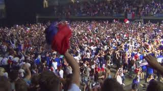 Fan Zone Les ARÈNES Metz Finale de la Coupe du Monde 2018 FRANCE CROATIE [upl. by Yhprum]