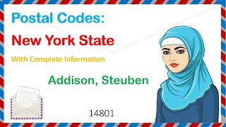 Postal Code and Contact No of City Addison County Steuben 150 Front St NY Zip Code [upl. by Esydnac72]