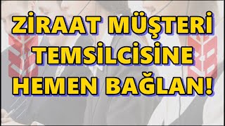 Ziraat Bankası Canlı Destek ile Direkt Müşteri Temsilcisine Bağlan Müşteri Hizmetlerine Hemen Ulaş [upl. by Hilton]