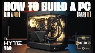 BOTM Build Log Pt2  Watch how an OPSYS Master Builder assembles a Custom Gaming PC in the Hyte Y60 [upl. by Artenak435]