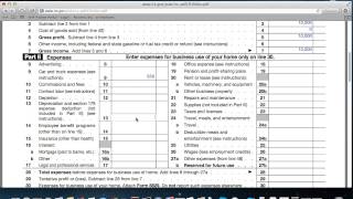 How to Fill Out Schedule C for Business Taxes [upl. by Eirruc]