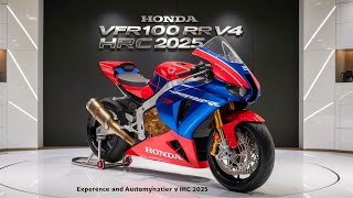 Honda VFR1000RR V4 HRC 2025 Redefining Speed and Power [upl. by Mikiso]