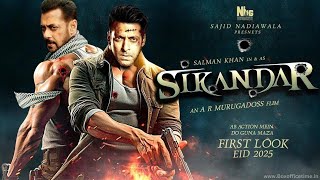 Sikander Full Movie  in Hindi 2025 Salman Khan  Rashmika Mandanna  Facts and Review [upl. by Inaliak]