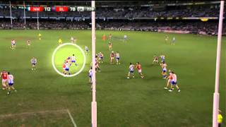 AFL Laws 2013  Free Kicks at Stoppages [upl. by Eekcaj524]