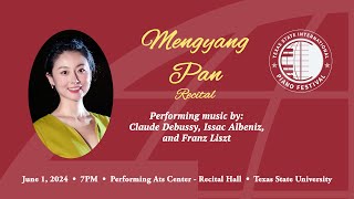 14th TSIPF Guest Artist Series featuring pianist Mengyang Pan [upl. by Yaniv]