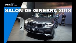 BMWX4 2018 en directo desde el salón de Ginebra [upl. by Atilal501]