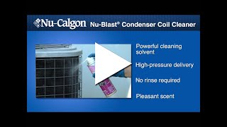 Product Demo No rinse required with NuCalgons NuBlast Coil Cleaner [upl. by Sklar]