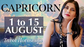 CAPRICORN Tarot reading from 1st to 15th August 2024 [upl. by Greenland]