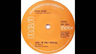 17a David Bowie  John Im Only Dancing [upl. by Anerec884]