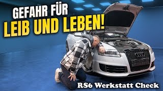 Schnäppchen RS6 V10 entpuppt sich als Fehlkauf Bösen Pfusch beim Werkstattcheck entdeckt Lohnt das [upl. by Rases]