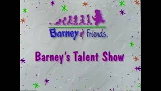 Barney’s Talent Show for Season 3 Background [upl. by Normand166]