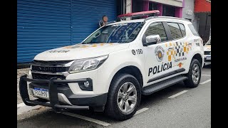 Desfile Cívico de Aniversário São Bernardo do Campo 2023 Viaturas da Polícia Militar TOR [upl. by Hogen220]