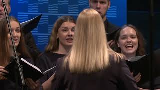 Alma redemptoris mater by Dobrinka Tabakova Mixed chamber choir ENCORE at IBSCC 2023 GP Competition [upl. by Neevan]