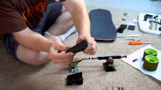 How to set up an LDP skateboard  Part 1  from pavedwaveorg  long distance skateboarding [upl. by Llehcim41]