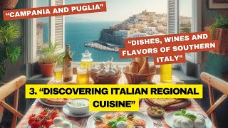 3 quotDiscovering Italian Regional Cuisine Wines and flavors of the Campania and Puglia regionsquot [upl. by Yelekalb]