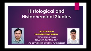 Histological and Histochemical Techniques by Dr Rajesh Kumar and DrMukesh Kumar Sharma [upl. by Daune]