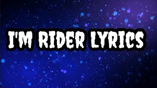 I am a Rider Lyrics to  Imran khan Satisfya latestlyrics [upl. by Karena431]