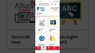 How to open Altura Macmillan education in your mobile without a link [upl. by Elleret]