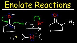 Enolate Reactions  Direct Alkylation of Ketones With LDA [upl. by Ettevad332]