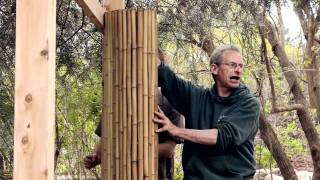 How to Install a Framed Bamboo Friendly Fence [upl. by Lucretia]