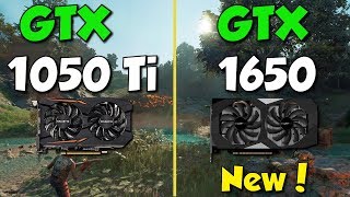 GTX 1650 vs GTX 1050 Ti Test in 8 Games [upl. by Popelka]