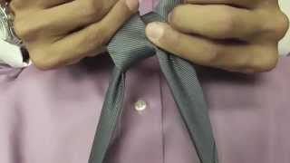 How to tie a Windsor Knot Point of View POV Instructional Video [upl. by Jacob]