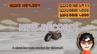 MKWii  TAS Waterway New Ultra Shortcut  18seconds [upl. by Wolford]