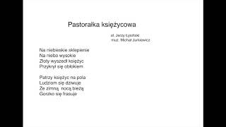 Pastorałka Księżycowa półplayback [upl. by Meade]