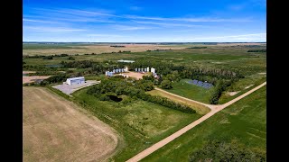 Cleator Organic Grain Farm  Wynyard SK Area  16 Quarters with Yard [upl. by Kirrad]