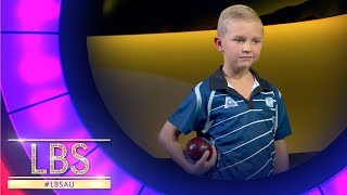 Jett Takes On The Pros In Lawn Bowls  Little Big Shots Aus [upl. by Kurtzman]