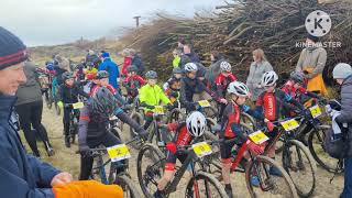 Westkapelle 2023 TMZ ATB Wintercompetitie MTB jeugd wedstrijd tm 8 en 910 jaar 6 januari 2024 [upl. by Mccready]