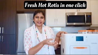 Rotimatic Review Automatic Roti makerHow to easily use and clean rotimatic [upl. by Ronym]