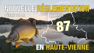 NOUVELLE RÉGLEMENTATION PÊCHE DE LA CARPE 2024 EN HAUTEVIENNE [upl. by Samuele]