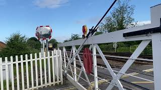 Sleaford west level crossing 050624 [upl. by Anaihr546]