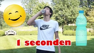 WATERFLES OPDRINKEN IN 1 SECONDE [upl. by Silliw]