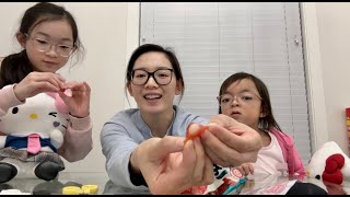 VIRAL PEELING LYCHEE GUMMY  VlogsWithLinda [upl. by Vinni890]