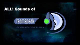 TS3 all Sounds  TeamSpeak 3 all Female Sounds [upl. by Dovev]