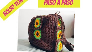 bolso tejido a crochet paso a paso [upl. by Anse]